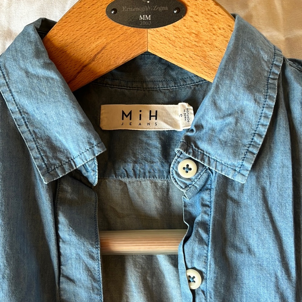 Mih chambray shirt, small